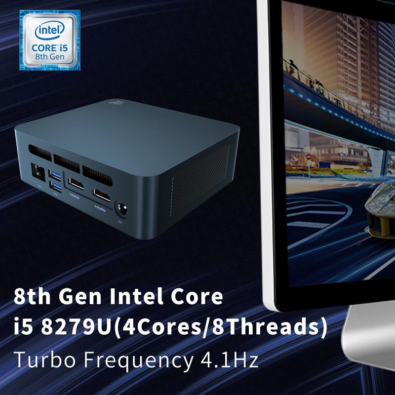 Mini PC con Intel Core i5-8279U : recensione e caratteristiche