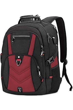 Borsa Per Laptop Con Rotelle Da 17,3 Pollici Borsa Per Computer Con Ruote Per Donne E Uomini Nero Oro P 010378074741