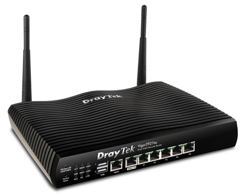 Recensione DRAYTEK Vigor 2927 Dual-WAN Recensione DRAYTEK Vigor 2927 Dual-WAN