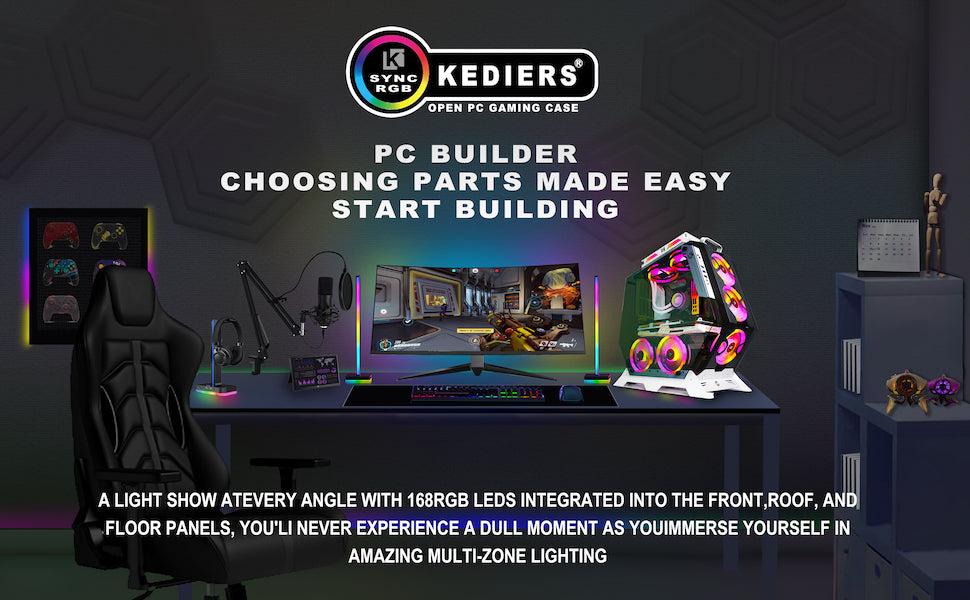 KEDIERS C590 Premium Boitier PC Gamer recensione