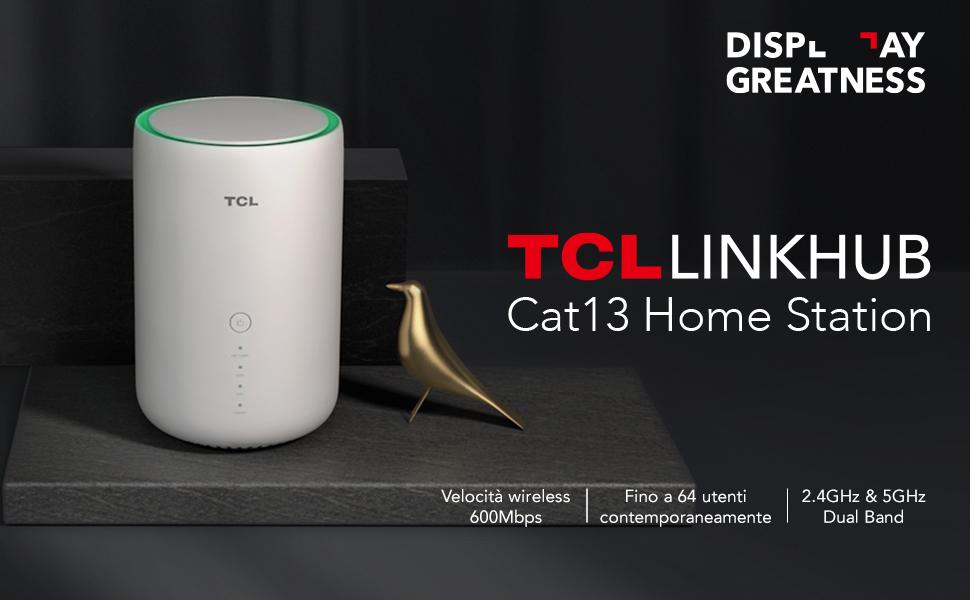 TCL LinkHub - HH515V Router per stazione domestica 5G